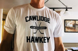 Cawlidge Hawkey Logo T-shirt white & black